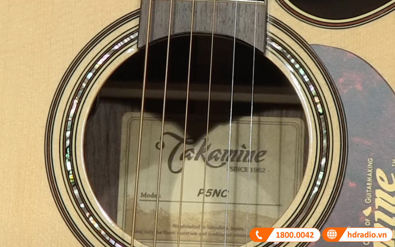 Đàn Guitar Takamine P5NC, guitar acoustic eclectric-7