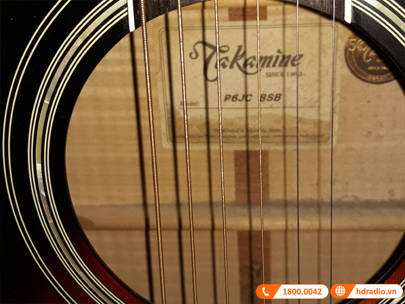 Đàn Guitar Takamine P6JC, guitar classic electric-5