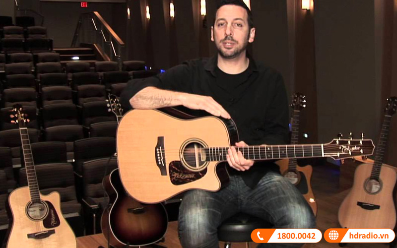 Đàn Guitar Takamine P7DC, guitar acoustic điện-10