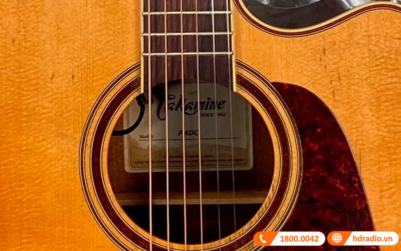 Đàn Guitar Takamine PD4C, guitar acoustic eclectric-3