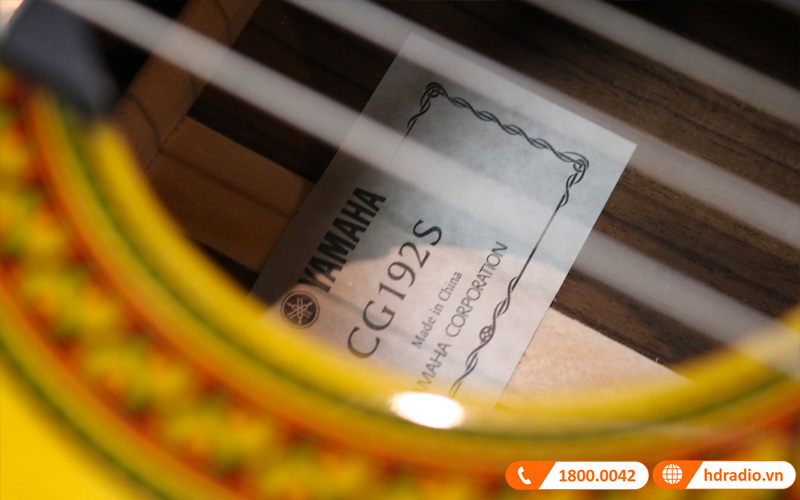 Đàn Guitar Yamaha CG192S, guitar classic-6