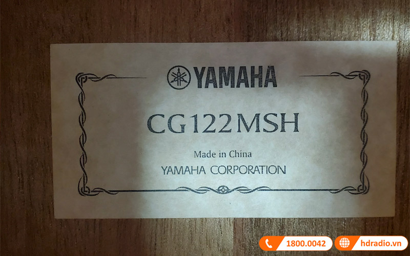 Đàn Guitar Yamaha CG122MSH