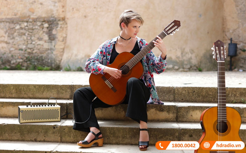 Đàn Guitar Yamaha CGX122MC, guitar classic-electric-8