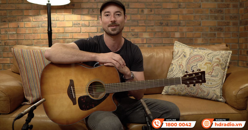 Đàn Guitar Yamaha FGX800C