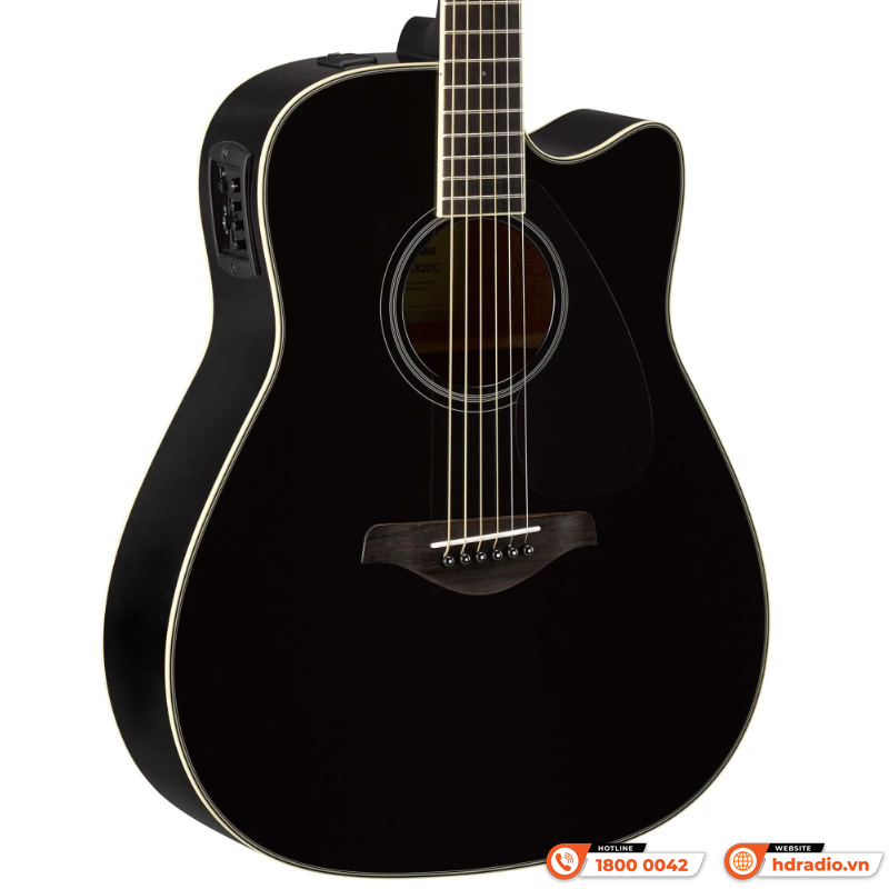 Đàn Guitar Yamaha FGX820C, guitar acoustic electric-5