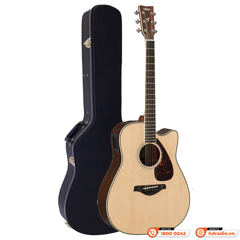 Đàn Guitar Yamaha FGX830C, guitar acoustic electric-8
