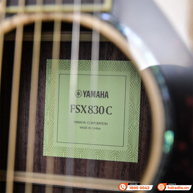 Đàn Guitar Yamaha FSX830C, guitar acoustic electric-7