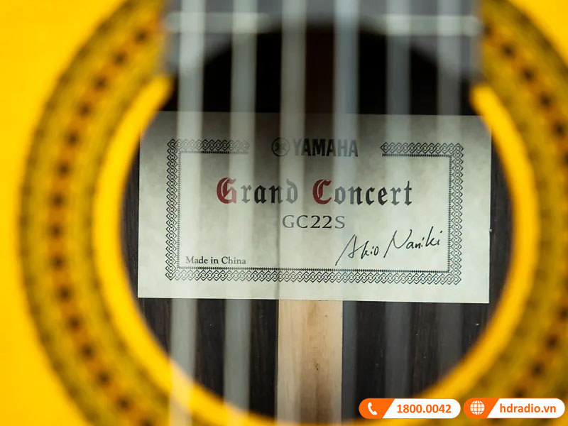 Đàn Guitar Yamaha GC22S, guitar classic-9