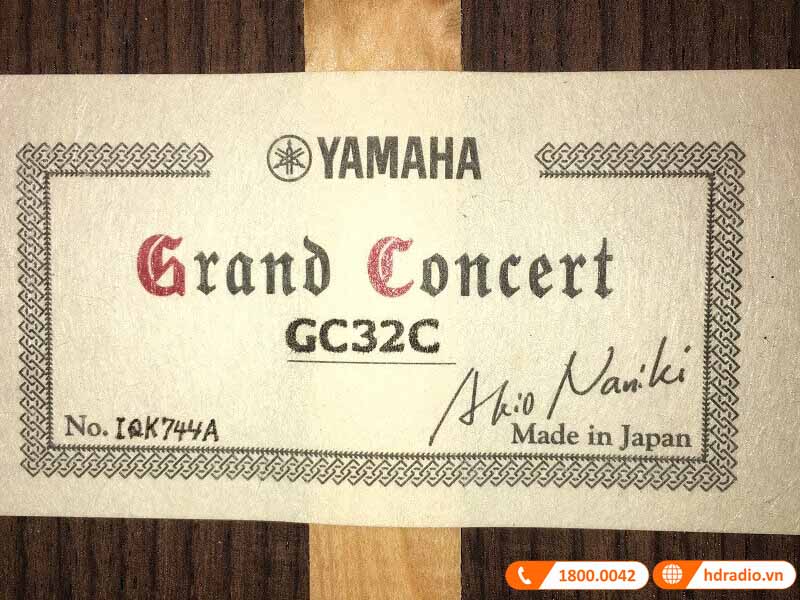 Đàn Guitar Yamaha GC32C, guitar calssic-5