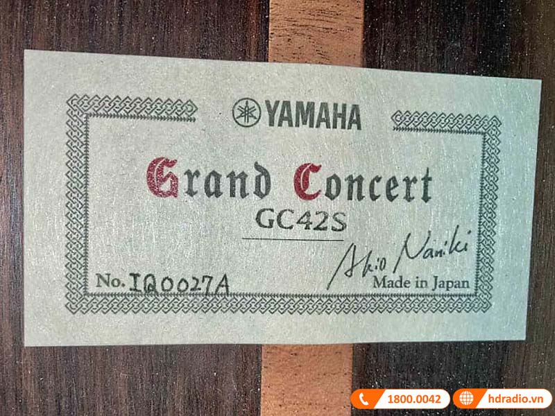 Đàn Guitar Yamaha GC42S, guitar classic-5