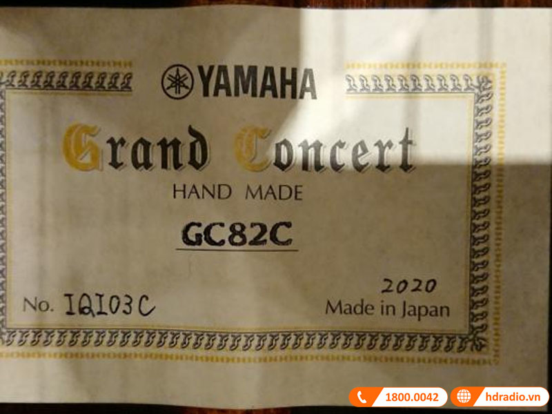 Đàn Guitar Yamaha GC82C-5