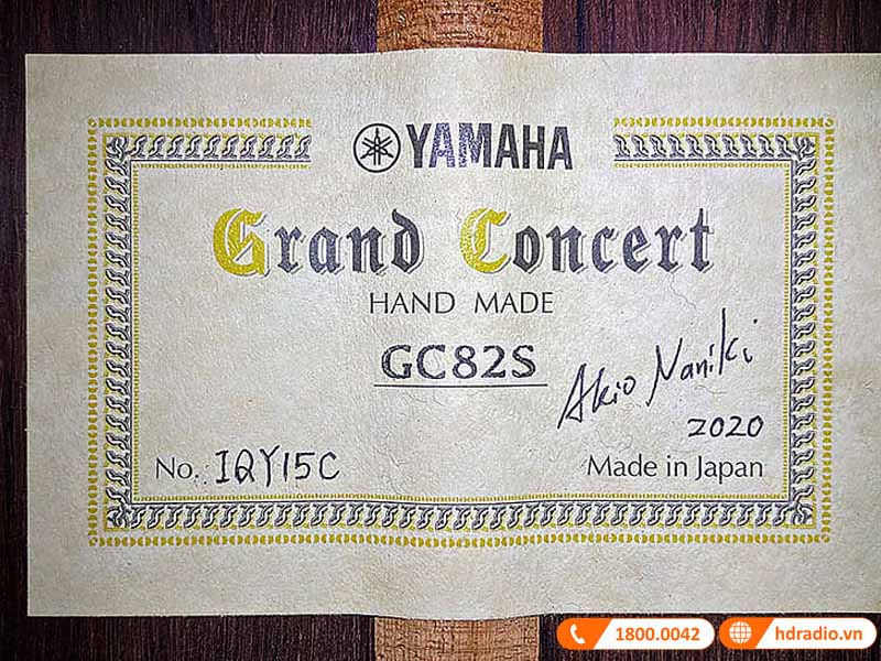Đàn Guitar Yamaha GC82S-5