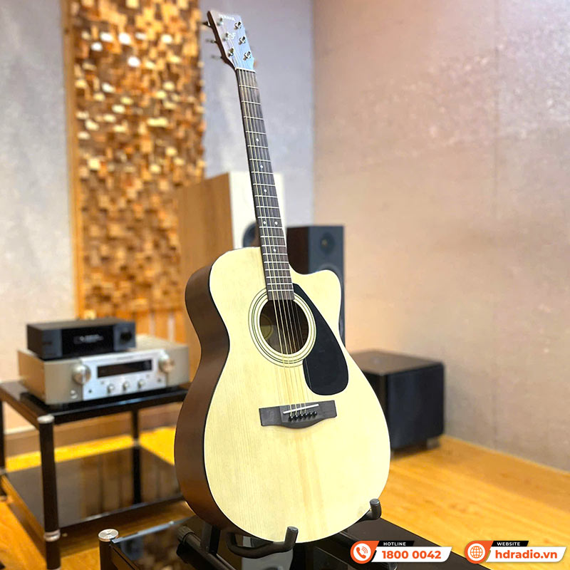 Đàn Guitar Yamaha FS100C, Acoustic Guitar, Dáng Đàn Cutaway-5
