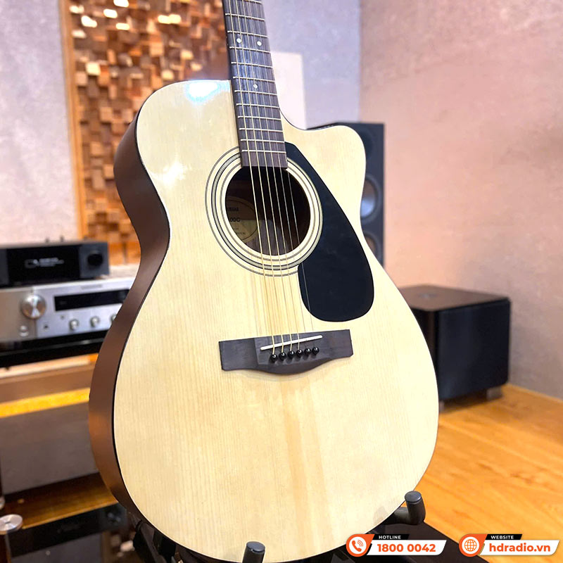 Đàn Guitar Yamaha FS100C, Acoustic Guitar, Dáng Đàn Cutaway-6