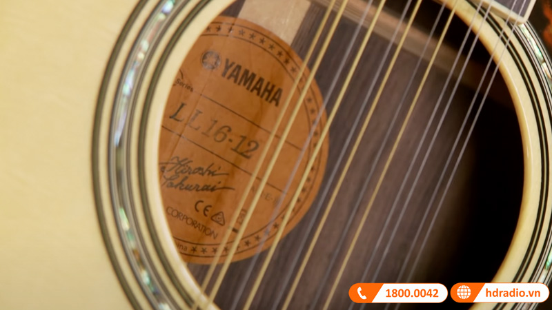 Đàn Guitar Yamaha LL16-12 ARE