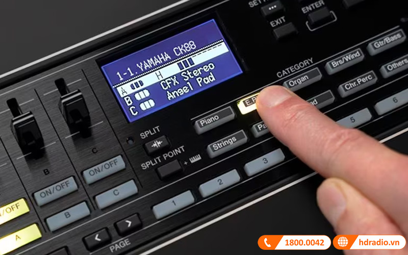 Đàn Organ Yamaha CK61, organ sân khấu-23