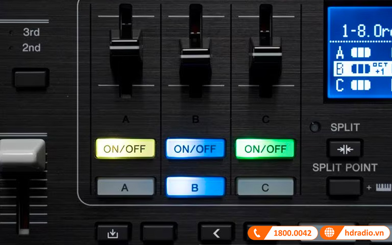 Đàn Organ Yamaha CK61, organ sân khấu-7