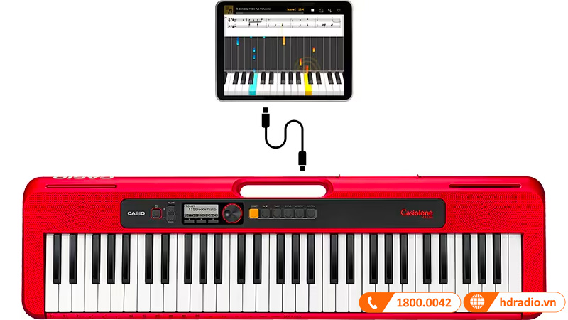 Đàn Organ Casio Casiotone CT-S200, Standard Keyboard 61 phím-9