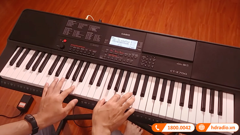 Đàn Organ Casio CT-X700, Standard Keyboard 61 phím-4