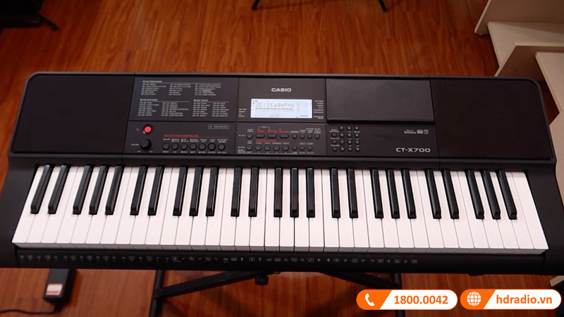 Đàn Organ Casio CT-X700, Standard Keyboard 61 phím-5