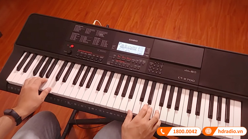 Đàn Organ Casio CT-X700, Standard Keyboard 61 phím-13