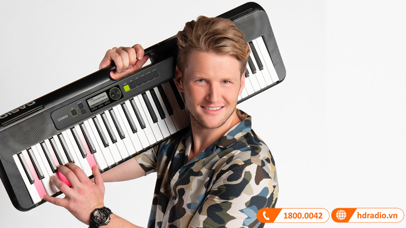 Đàn Organ Casio LK-S250, Keyboard phím sáng 61 phím-8