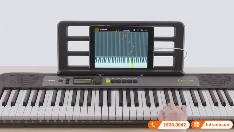 Đàn Organ Casio LK-S250, Keyboard phím sáng 61 phím-4