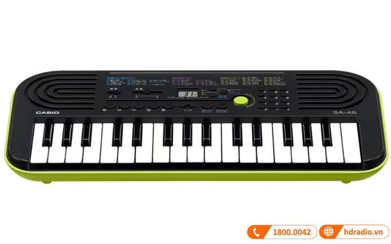 Đàn Organ Casio SA-46, organ mini 32 phím-1