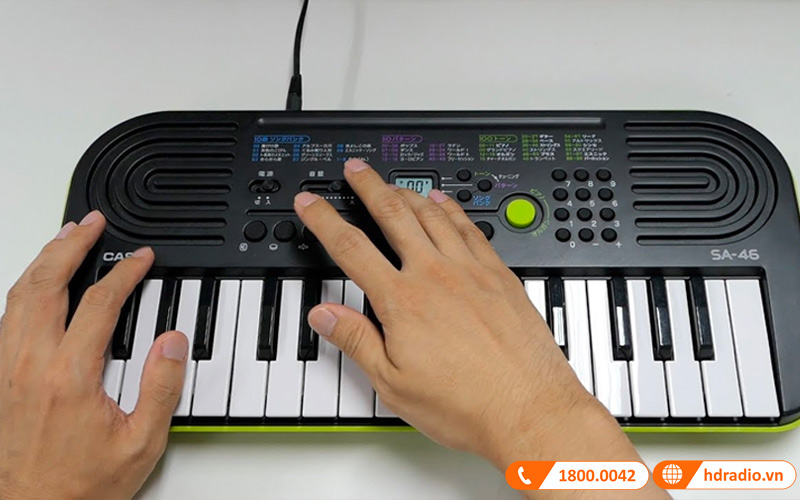 Đàn Organ Casio SA-46, organ mini 32 phím-5