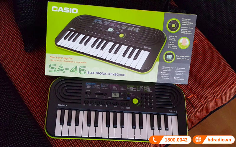 Đàn Organ Casio SA-46, organ mini 32 phím-8