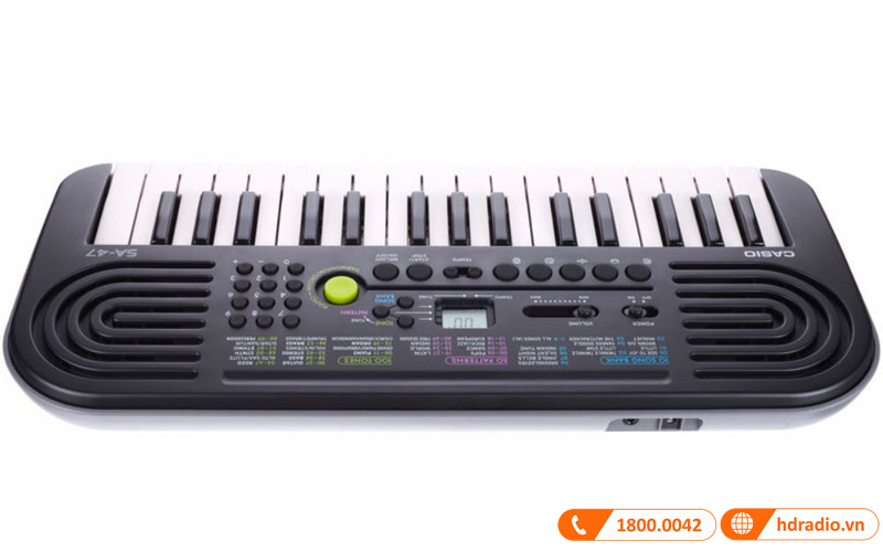Đàn Organ Casio SA-47, organ mini 32 phím-8