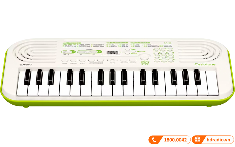 Đàn Organ Casio SA-50, organ mini 32 phím-1