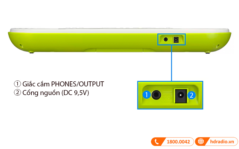 Đàn Organ Casio SA-50, organ mini 32 phím-9