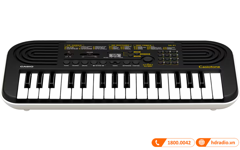Đàn Organ Casio SA-51, organ mini 32 phím-1