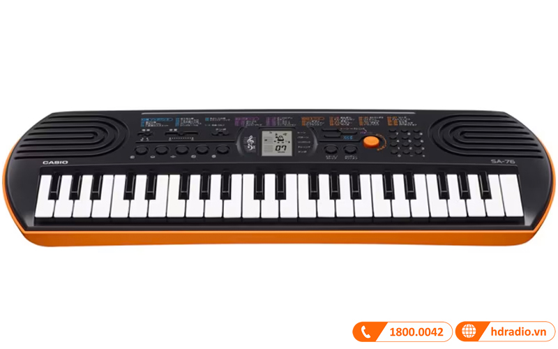Đàn Organ Casio SA-76, organ mini 44 phím-1