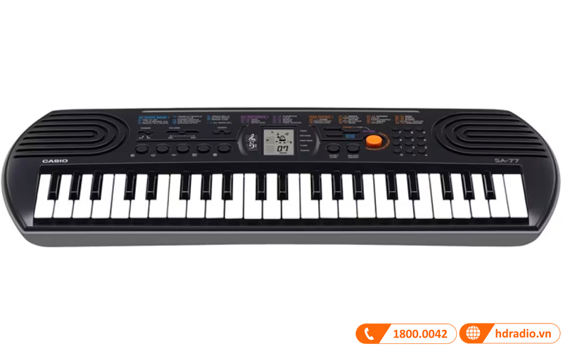 Đàn Organ Casio SA-77, organ mini 44 phím-1