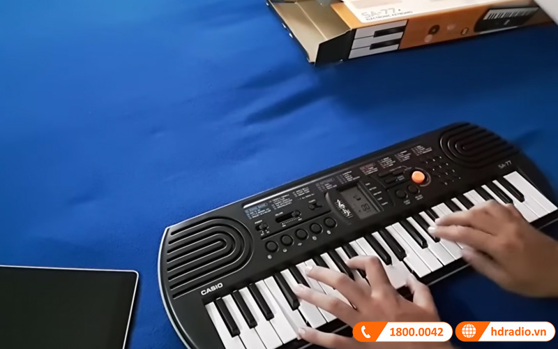 Đàn Organ Casio SA-77, organ mini 44 phím-7