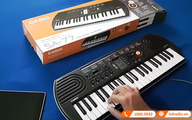 Đàn Organ Casio SA-77, organ mini 44 phím-8