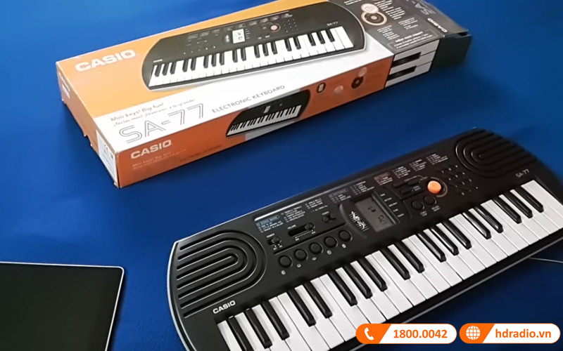Đàn Organ Casio SA-77, organ mini 44 phím-10