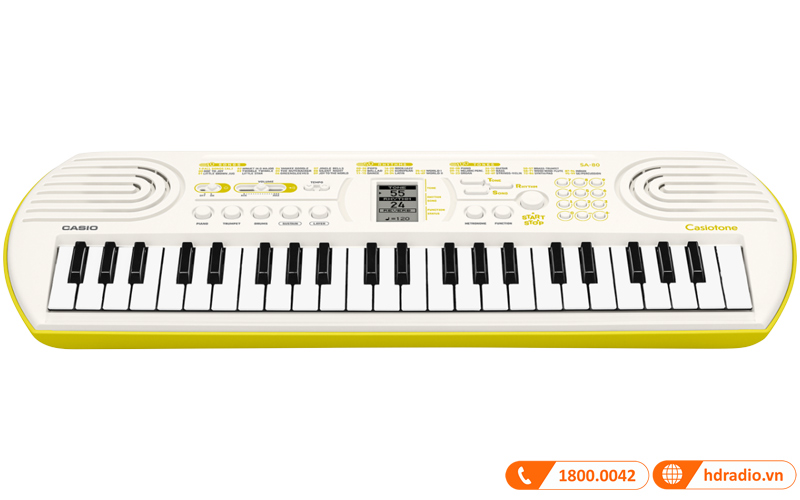 Đàn Organ Casio SA-80, organ mini 44 phím-1