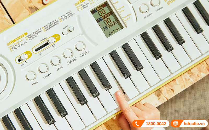 Đàn Organ Casio SA-80, organ mini 44 phím-9