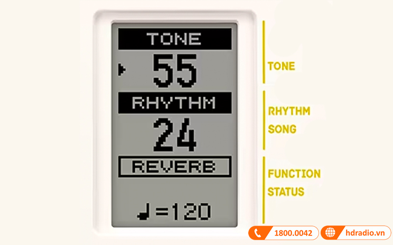 Đàn Organ Casio SA-80, organ mini 44 phím-11