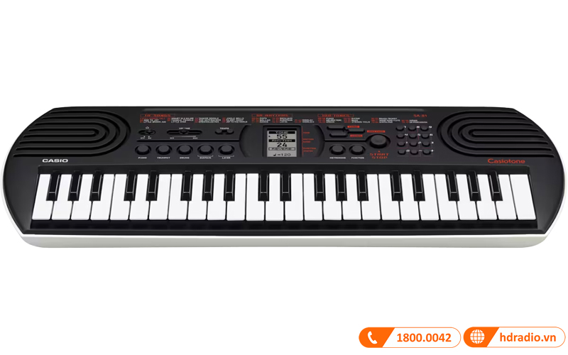 Đàn Organ Casio SA-81, organ mini 44 phím-1