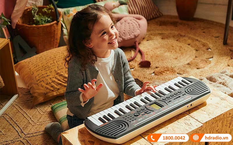Đàn Organ Casio SA-81, organ mini 44 phím-5
