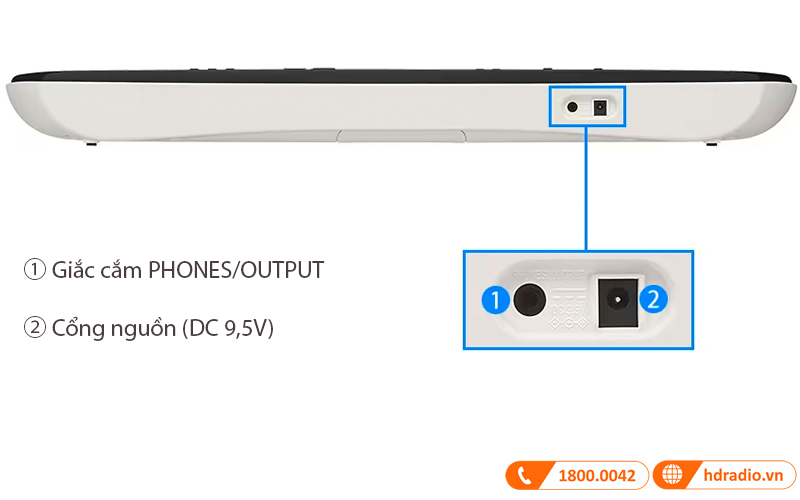 Đàn Organ Casio SA-81, organ mini 44 phím-11