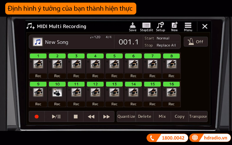 Đàn Organ Yamaha Genos