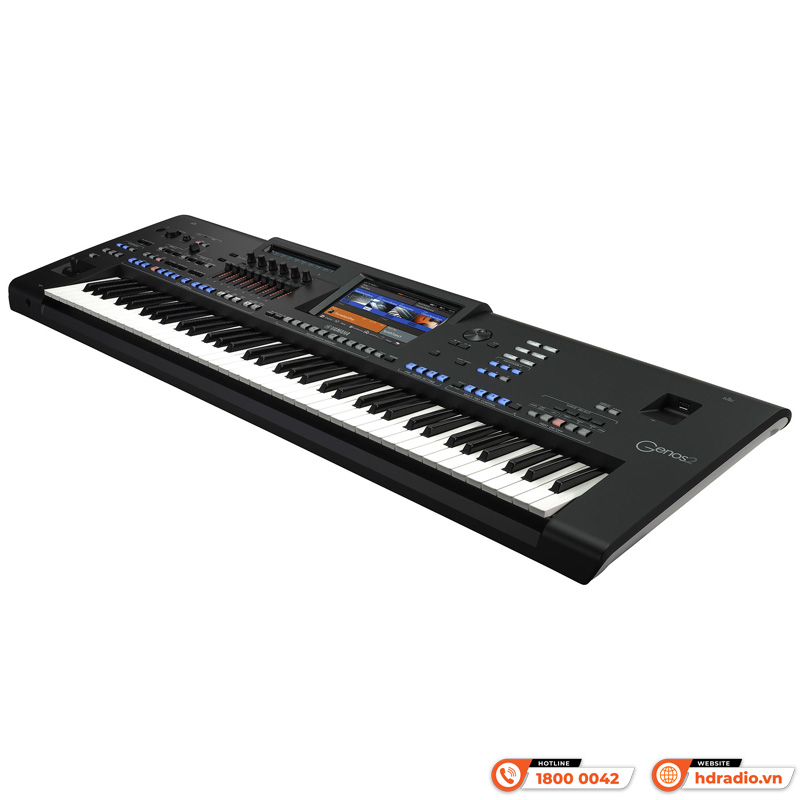 Đàn Organ Yamaha Genos2, 76 phím, PHONES, MIDI, MIC, AUX, LINE, USB (New 2023)-3