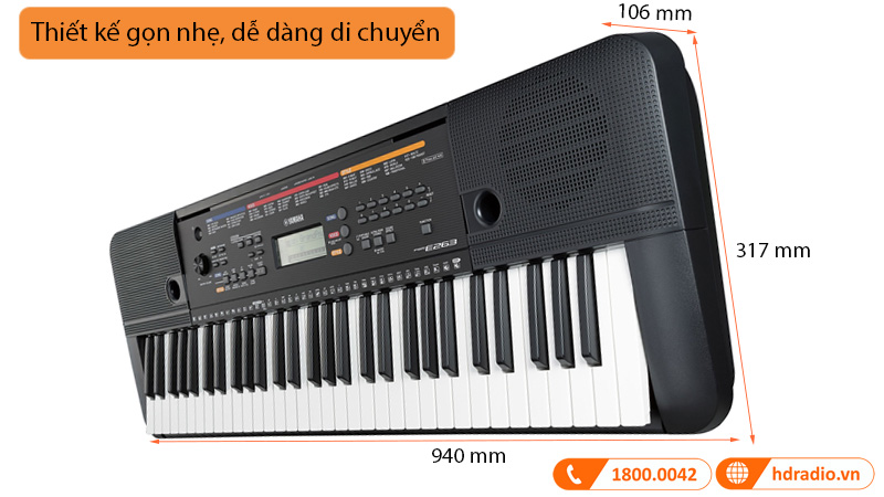 Đàn Organ Yamaha PSR E263