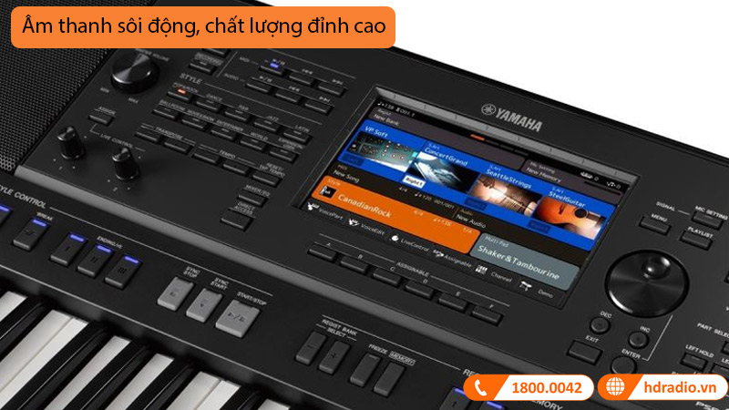 Âm thanh Đàn organ Yamaha PSR E273