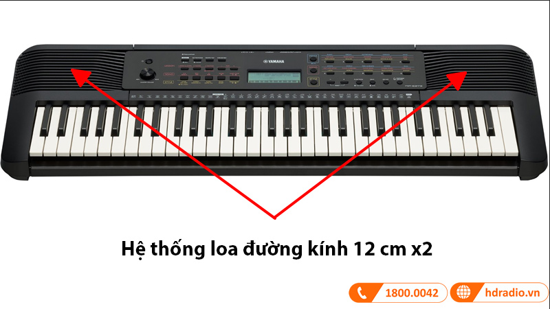 Hệ thống loa Đàn Organ Yamaha PSR E273